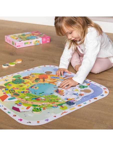 Puzzle XXL Estaciones 1110100764 GOULA