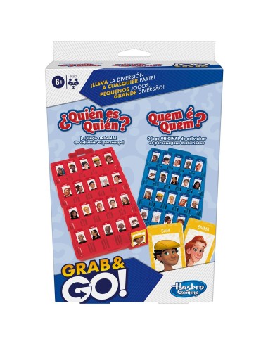 Juego ¿Quién es Quién? Viaje F8257 HASBRO GAMES