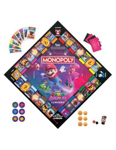 Monopoly Mario Galaxy G2638 SUPER MARIO MONOPOLY