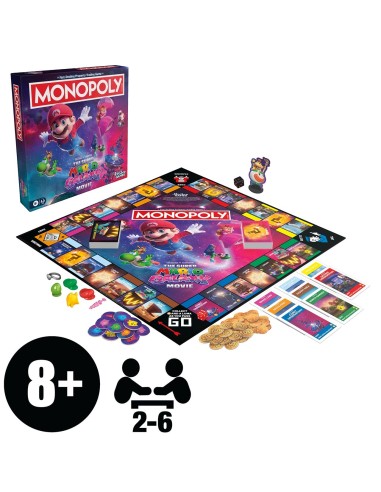 Monopoly Mario Galaxy G2638 SUPER MARIO MONOPOLY