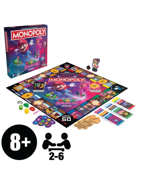 Monopoly Mario Galaxy G2638 SUPER MARIO MONOPOLY