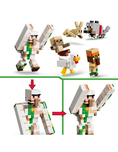 Ataque del Jinete Avícola en el Desierto 21592 MINECRAFT LEGO