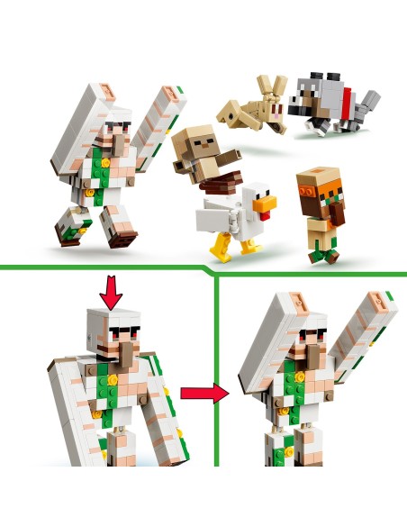 Ataque del Jinete Avícola en el Desierto 21592 MINECRAFT LEGO