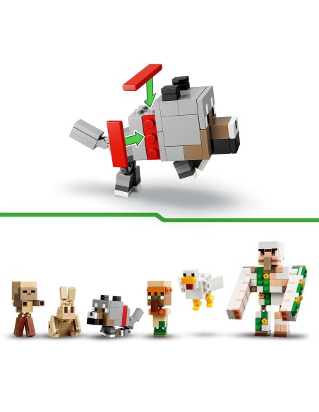 Ataque del Jinete Avícola en el Desierto 21592 MINECRAFT LEGO