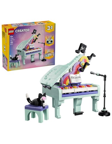 Piano musical decorativo con Gato 31392 LEGO