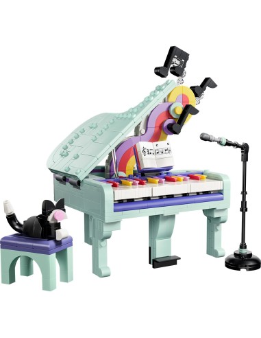 Piano musical decorativo con Gato 31392 LEGO
