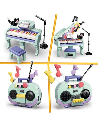 Piano musical decorativo con Gato 31392 LEGO