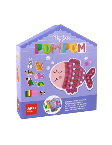 Mi primer juego de pompones 18505 APLI KIDS