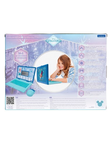 Portátil Educativo Bilingüe Frozen JC601FZi2 DISNEY LEXIBOOK