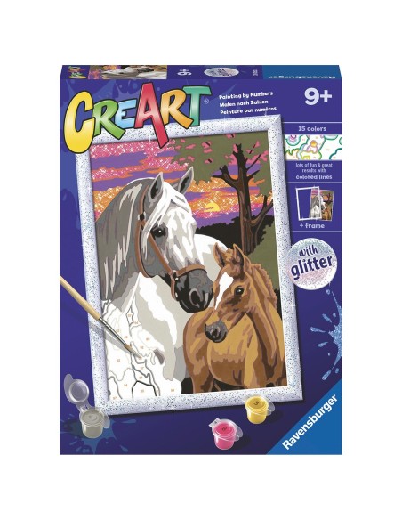 Creart serie D classic Caballos al atardecer 20052 RAVENSBURGUER