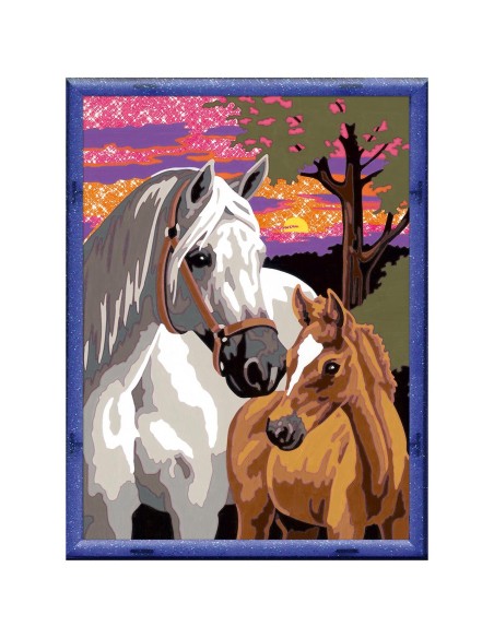 Creart serie D classic Caballos al atardecer 20052 RAVENSBURGUER