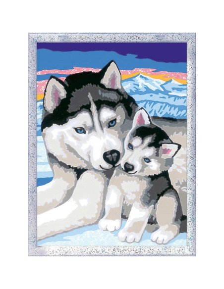 Creart Serie D Classic Huskies siberianos 20215 RAVENSBURGUER