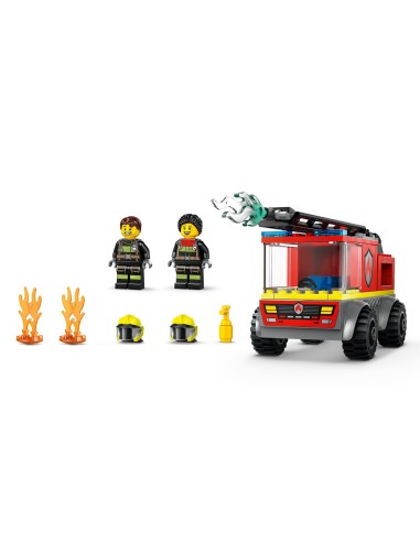 Camión de bomberos con escalera 60463 LEGO