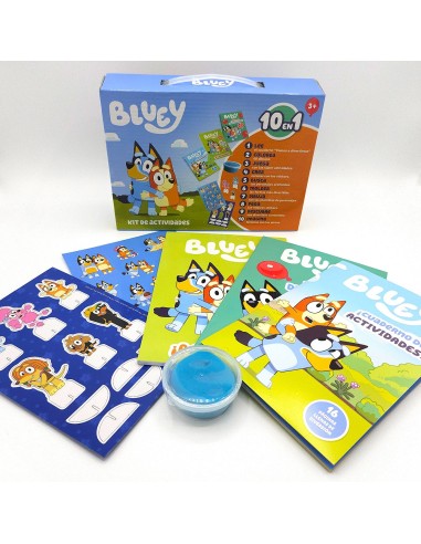 Maletín 10 en 1 PTC025 BLUEY IMAGILAND