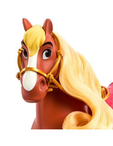 Muñeca Princesa Bella y su Caballo JBG01 DISNEY PRINCESS MATTEL