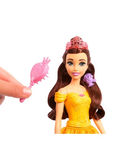 Muñeca Princesa Bella y su Caballo JBG01 DISNEY PRINCESS MATTEL