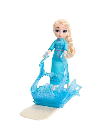 Mini Elsa y Olaf Jugando en la Nieve JJP87 FROZEN MATTEL