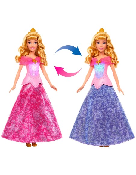 Muñeca Aurora Transformación Mágica JLK24 DISNEY PRINCESS MATTEL