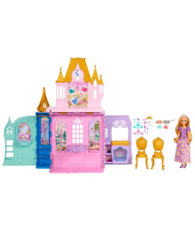 Castillo con Muñeca Rapunzel JLK27 DISNEY PRINCESS MATTEL