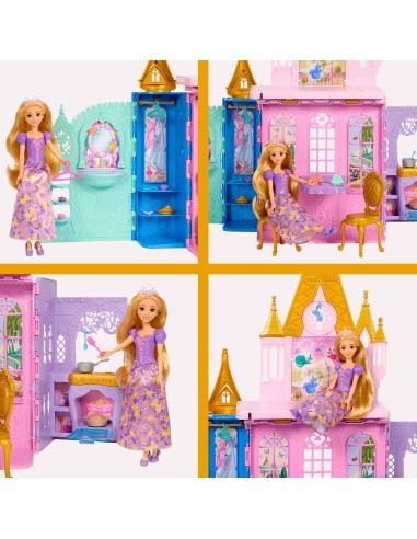 Castillo con Muñeca Rapunzel JLK27 DISNEY PRINCESS MATTEL