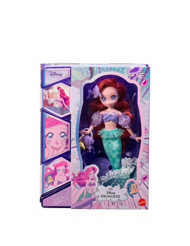 Muñeca de Colección Anime Ariel JLT60 DISNEY PRINCESS MATTEL