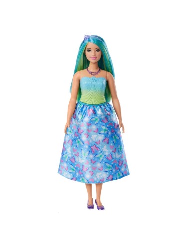 Muñeca Barbie Dreamtopia Princesa con Falda HRR07 BARBIE