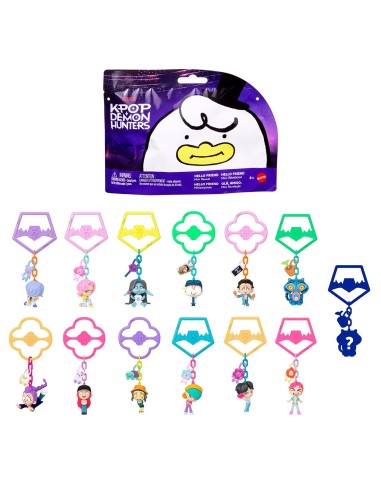 Mini Figuras Colgantes JTC89 K-POP DEMON HUNTERS MATTEL