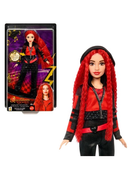 Muñeca Red cantarina HWT96 DESCENDANTS MATTEL