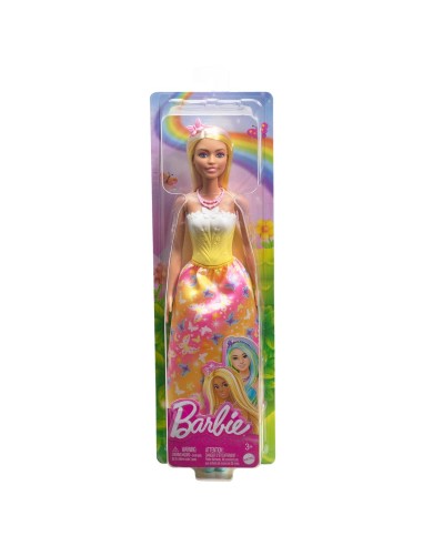 Muñeca Barbie Dreamtopia Princesa Vestido Amarillo HRR09 BARBIE