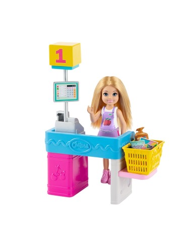 Muñeca Chelsea supermercado GTN67 BARBIE