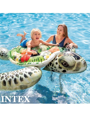 Colchoneta hinchable tortuga 191x170 cm. 57555 INTEX