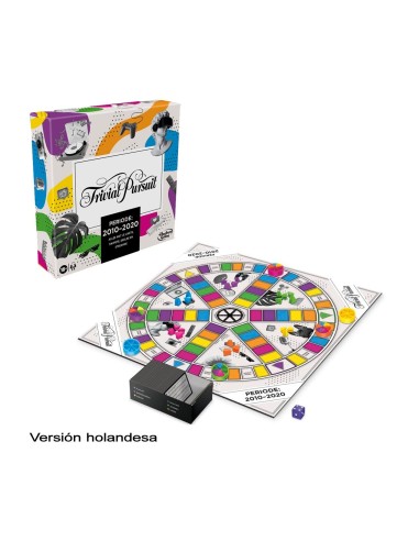 Juego Trivial Pursuit Extension 2010s en holandés F2706 HASBRO GAMES