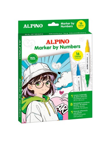 Pintar por números - Manga PN000200 ALPINO