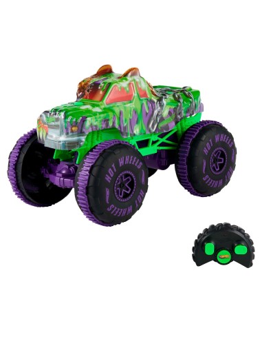 Coche Radio Control Wreckin' Wolf JMM77 MONSTER TRUCKS HOT WHEELS
