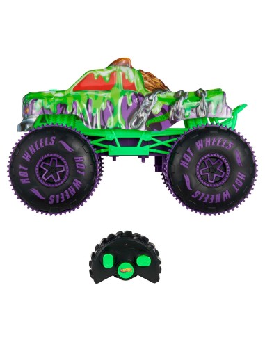Coche Radio Control Wreckin' Wolf JMM77 MONSTER TRUCKS HOT WHEELS