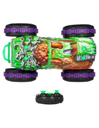 Coche Radio Control Wreckin' Wolf JMM77 MONSTER TRUCKS HOT WHEELS