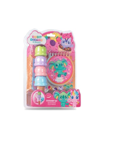 Cuaderno y bolígrafo en forma de helado KL11700 KIDS LICENSING