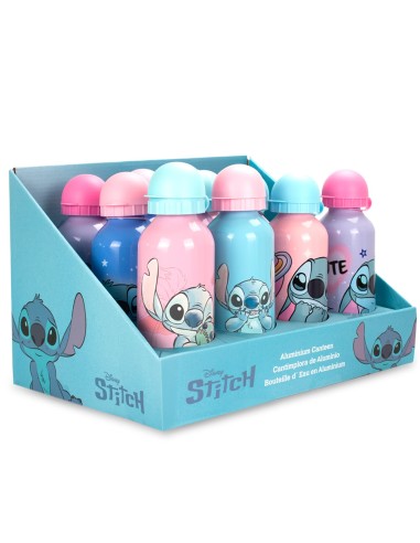 Botella aluminio 500 ml Stitch ST00132 DISNEY KIDS LICENSING