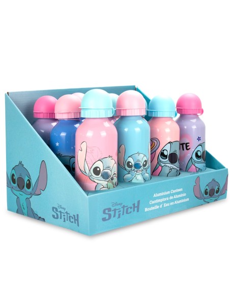 Botella aluminio 500 ml Stitch ST00132 DISNEY KIDS LICENSING