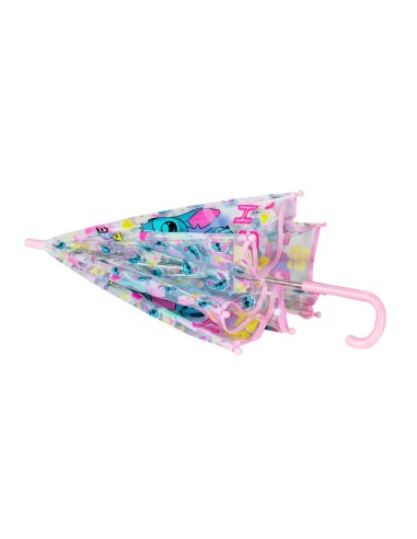 Paraguas transparente campana 46 cm Stitch ST00152 DISNEY KIDS LICENSING