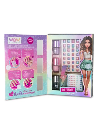 Set de Esmaltes cambio de color WOW00166 KIDS LICENSING