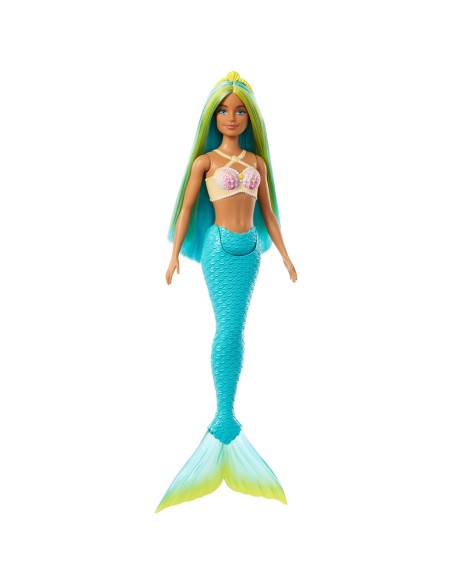 Muñeca Barbie Sirena con cola rígida. Surtida HRR02 BARBIE