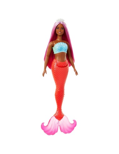 Muñeca Barbie Sirena con cola rígida. Surtida HRR02 BARBIE