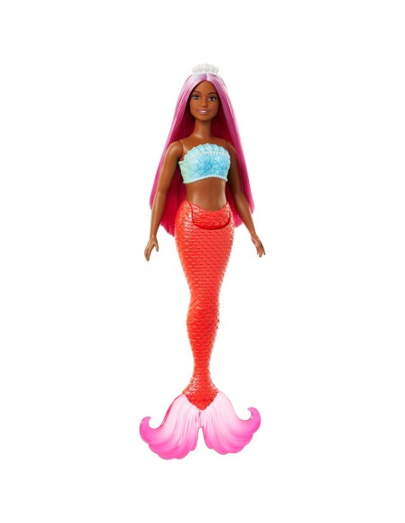 Muñeca Barbie Sirena con cola rígida. Surtida HRR02 BARBIE