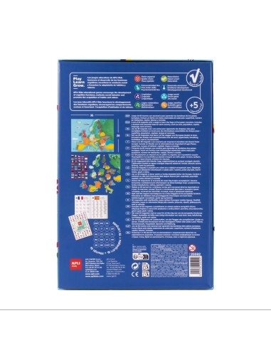 Magnets Banderas de Europa 20592 APLI KIDS