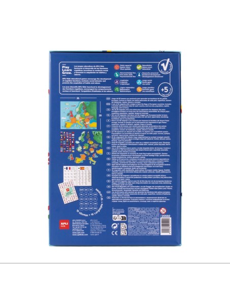 Magnets Banderas de Europa 20592 APLI KIDS