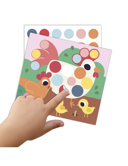 Caja de Stickers La Granja 20594 APLI KIDS