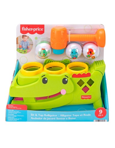 Cocodrilo Golpea y Lanza JLB94 FISHER-PRICE