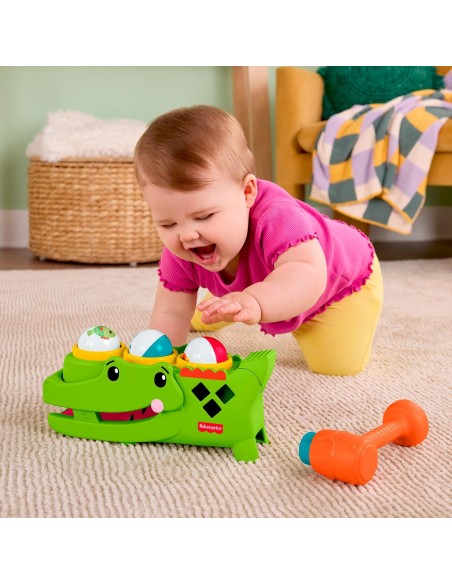 Cocodrilo Golpea y Lanza JLB94 FISHER-PRICE