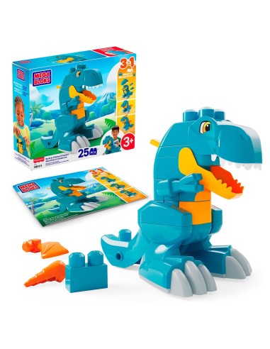 Dinosaurio Mordedor JMK85 MEGA BLOKS